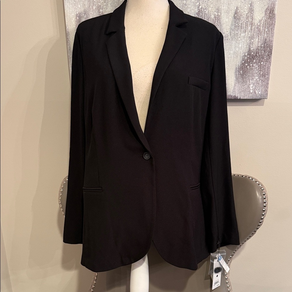 Treasure & Bond Elegant Black Women's Blazer size XL